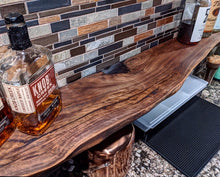 Load image into Gallery viewer, Custom Industrial Live Edge Shelf
