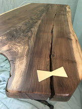 Load image into Gallery viewer, Black Walnut Live Edge Table