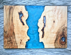 Custom Wood & River Board/Tray